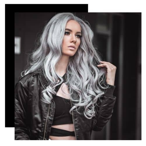 grey silver hair trend