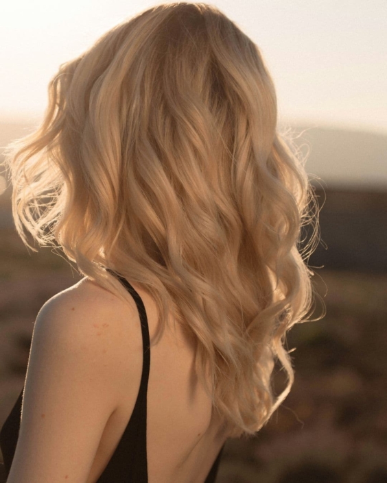 soft creamy blonde